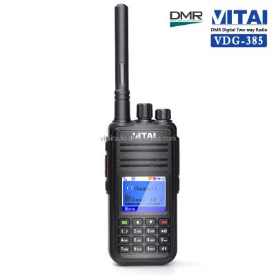 China PVC+ABS VITAI VDG-385 VHF136-174MHz or UHF400-480MHz 1000CH Digital Radio for sale