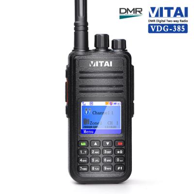 China PVC+ABS VITAI VDG-385 Military Walkie Talkie 5W 1000CH VHF/UHF DMR Digital Handheld Transceiver Compatible with Mototrbo Tier1 and Tier2 for sale