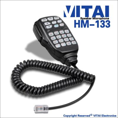 China VITAI HM-133 Handheld Microphone ODM OEM Two Way Radio Speaker Microphone For Car Taxi Tuck Bus for sale