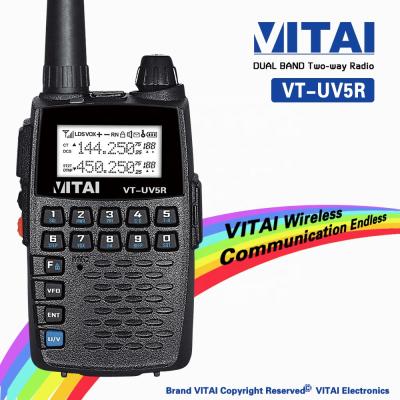 China VITAI VT-UV5R Walkie Talkies 128Channels Dual Band Output Power 5W Two Way Radio VT-UV5R for sale