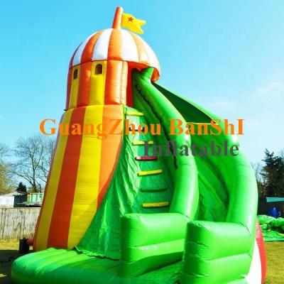 China 2020 new design indoor and outdoor commercial candy spiral indoor and outdoor inflatable slides for kids party for sale