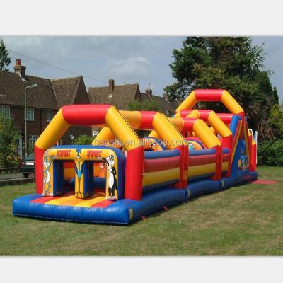 China Usually 5 years factory price of the cheapest inflatable outdoor bouncy castle combo course for kid for sale