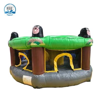 China Human Body Bouncer Games Inflatable Sports Whrak Waterproof Commercial Funny Interactive Combo PVC Material One Mole for sale