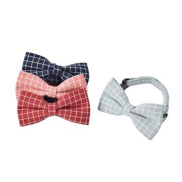 China Stocked High Quality Adjustable Collar Pets Kitten Oem Manufacturer Sublimation Cat Adjustable Bow Tie Collars Soft for sale