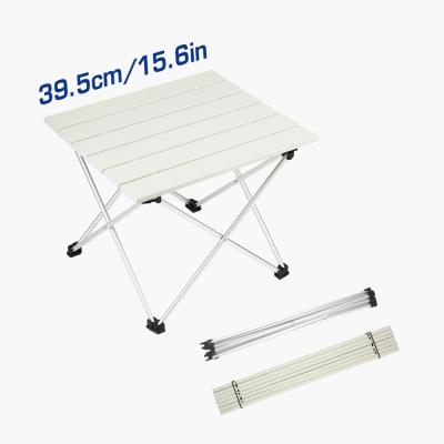 China Modern Wholesale Custom Outdoor Foldable Table Beach Picnic Cooking Folding Aluminum Camping Table for sale