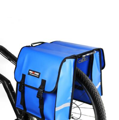 China KingGear Wholesale Waterproof Bicycle Seat Bag Travel Scooter Bike Pannier Outdoor Recycling Bag for sale