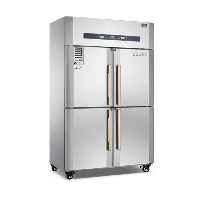 China Commercial Restaurant Professional Refrigerator Freezer Single-temperature Kitchen Fridge Stainless Steel Upright Freezer for sale