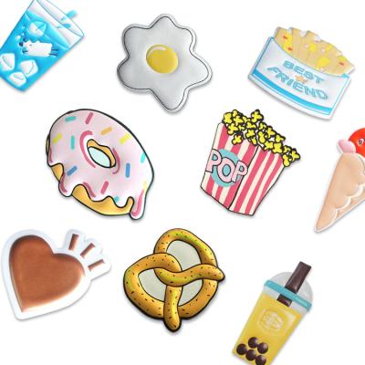 China Eco& Healthy High Quality PU Sticker For Clothes Cartoon Logo Strong Adhesive PU Transfer Sticker For Clothing for sale