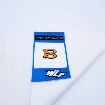 China Silicone 3D Design Garment Heat Transfer Washable Custom Label Custom Coat Custom Logo Private Label Widely Used for sale