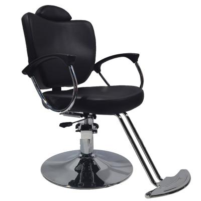 China Popular hot sale lift/rotate function simple design beauty salon barber chair for man hairdressing for sale