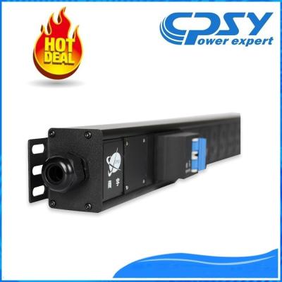 China 8 Outlets Computer Intelligent Power distribution unit PDU Rackmount Network Grade PDU Power Strip for sale