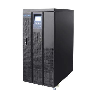 China Black Three Phase Online UPS 10kva-30kva High Frequency Online Ups Power Supply for sale