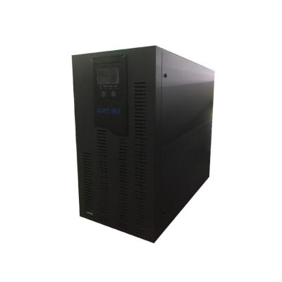 China Online 6kva Ups Power Supply System Single Phase Computer Telecommunications Applied for sale