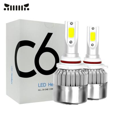 China ZIPPURBROTHER Auto Car Headlight Lighting Systems C6 H7 9005 Cool White Ice Blue H11 880 Amber Headlights Led Fog Lamp Bulbs for sale