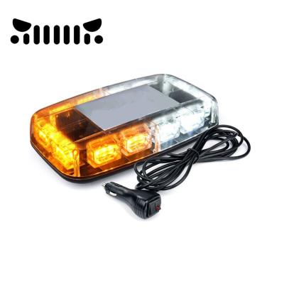 China 48 high power led strong magnetics absorb dome light 12v and 24v blowing off road instant light warning lamp for sale