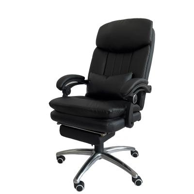 China Factory Price Wholesale Adjustable Massage (Height) Office Leather Chair With Headrest for sale