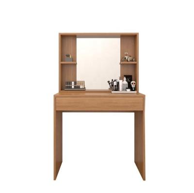 China Modern High Quality Simple Home Furniture Wooden Mirrored Dressing Table for sale