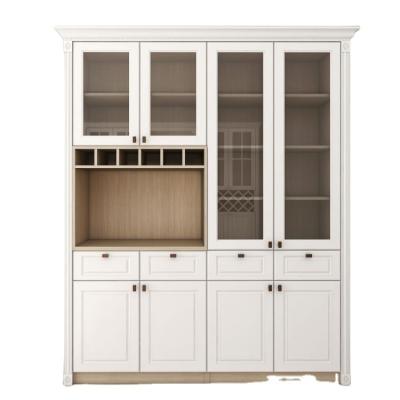 China Widely Used Environmental Special Design Fashion Furniture Small Bar Buffet Glass Door for sale