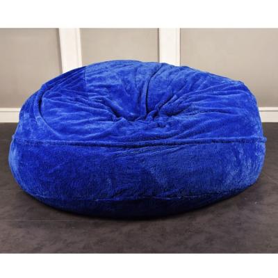 China New 7ft Lazy Giant Bean Bag Chair Waterproof Large Filled Sofa Living Room Sofas Bean Bag for sale