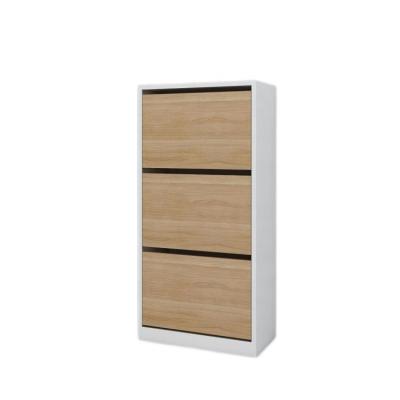 China Environmental Hot Selling Ultra Thin Living Room Smart Storage Shoe Cabinet Modern Wood Turning for sale