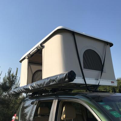 China Outdoor Travel Hiking Car Roof Garage Top Hood Tent Camper Folding Parking Foldable Camper Tent for sale