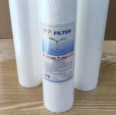 China Sediment PP Hotel Water Filter Replacement Cartridge Replacement 10