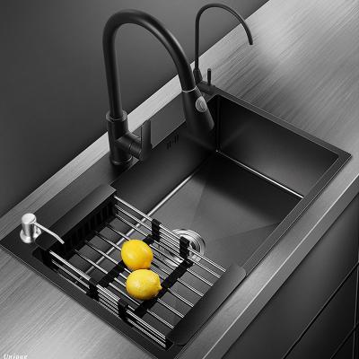 China With Faucet Above Counter Undermount Kitchen Sink Set 304 Stainless Steel for sale