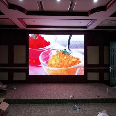 China Indoor electronic color fuIl pixel smd2121 16S church P5 640*640mm display board led panel sign for sale