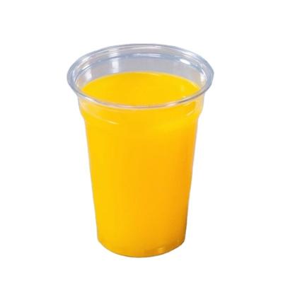 China Compostable 12oz Plastic Cup for Cold Beverages and Milk Tea Biodegradable for sale