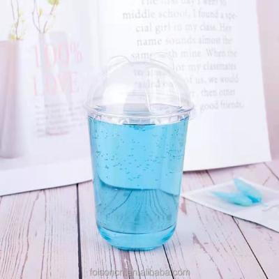 China Custom Print Logo Bubble Tea Cup Juice Smoothie Cup 16oz/500ml/24oz/700ml for sale