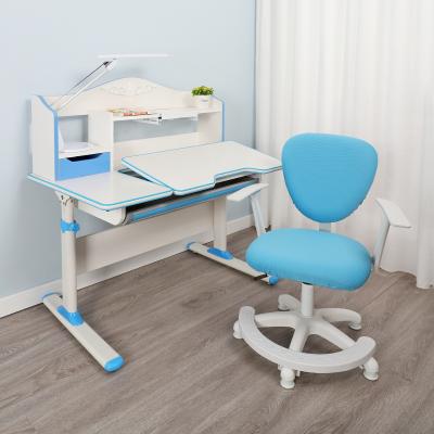 China Easy Assembly Kids Study Desk And Chair Set Study Table For Kids To Adjustable Study Carbon Steel Vogue OEM Box Packing for sale