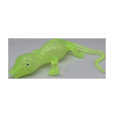 China D-205 Children's Widely Used Educational Toys Squeeze Toy Animal Reptile Lizard Squishy 26cm Long for sale