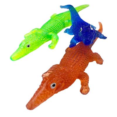 China D-265 Widely Used Educational Learning Hot Crocodile Toy Animal Throw Toys 2020 Soft TPR 18 Cm And Slow Recover for sale