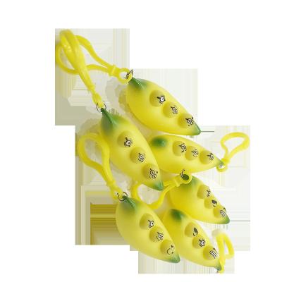 China Educational DIY Toys D-153 Funny Anti Stress Banana Head Chain Toy For Toy Children for sale