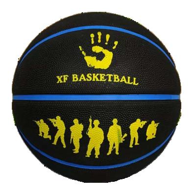 China Basketball training and practice custom rubber basketball indoor basketball training for wholesale for sale