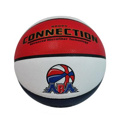 China Hygroscopic Leather Ball Compound Foam Bladder Aba Game Basketball Size 29.5 Customs Basketball Training And Practice for sale