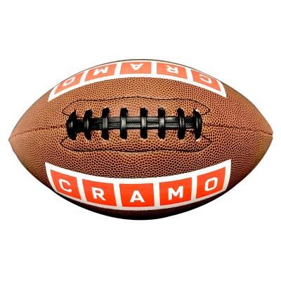 China Custom Game Official American Football Game Ball Microfiber Football Leather F9 Football Soccer Ball for sale