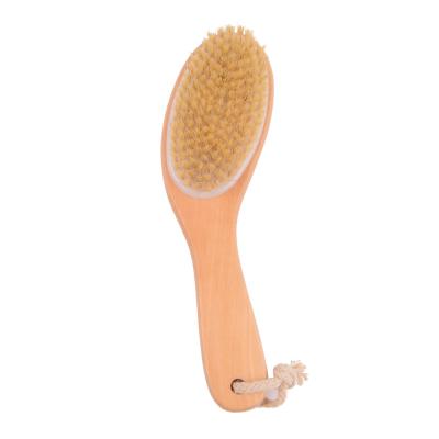 China Wholesale Hot Selling Long Handle Bath Body Brush and Boar Hair Body Oil Brush and Shower Body Massager Brush for sale