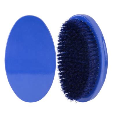 China Hot selling low moq custom logo 360 soft cushion wave brush curved wooden andcurved wave brush for men wholesale for sale