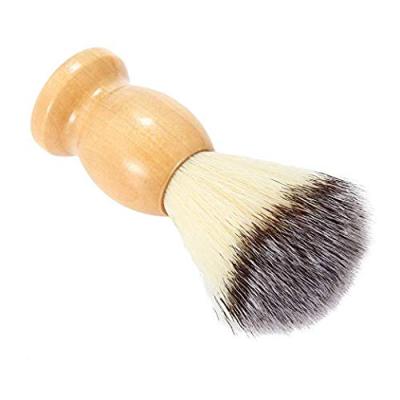 China White Synthetic Soft Shaving Brush Men's Shaving Brush Shaving Brush Badger Shaving Brush for sale