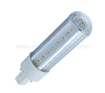 China 9W SMD2835 G24 LED Corn Light 4pins Transparent Cover for sale