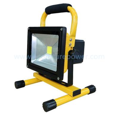 China Rechargeable LED 10W Floodlight with car and home charger for sale