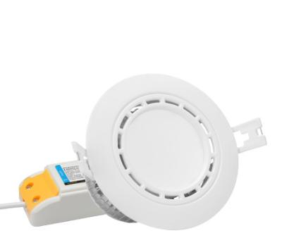 China Fins Heat dissipation 24W  2700Lm recessed LED down light Extemal size 195*105mm for sale