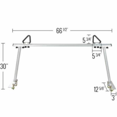 China Aluminum ladders for camper truck ladder storage truck ladder aluminum rack for sale