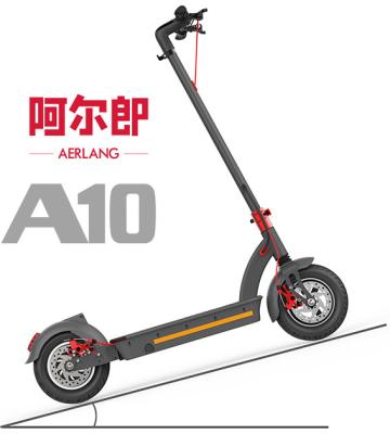 China Best Aerlang A10 10 Inch Tire Unisex Foldable Portable E-scooter Electric Scooter 15kg For Adult for sale