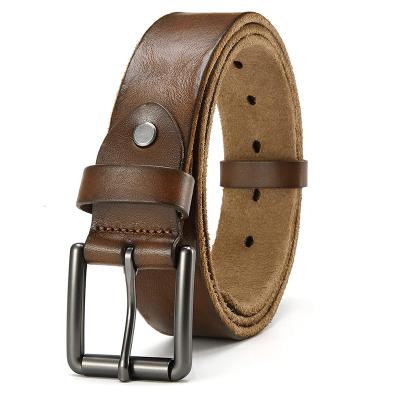 China Fashion.Casual.Business Leather Belt New Lxurury Wholesale Custom Adjustable Men's Casual Belt Buckle Genuine Leather Belts For Man for sale