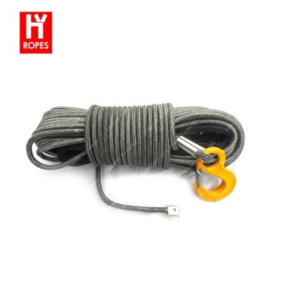 China ATV/UTV HYropes Kevlar Winch Rope For Sale Synthetic Winch Line For ATV/ Heavy Duty Synthetic Winch Rope EM for sale