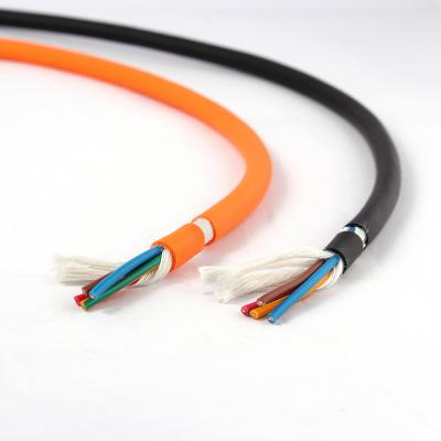 China Automation PUR 4C Flexible Servo Motor Control Cable for sale