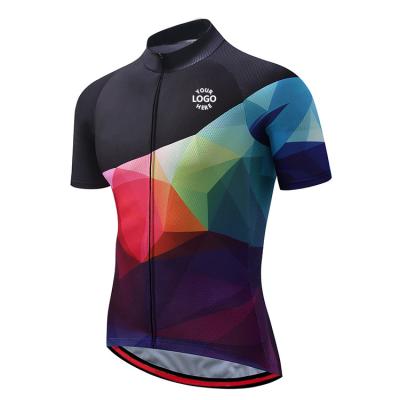 China GBM Breathable High Quality Custom Sublimation Pro Team With Shorts Sportswear Short Sleeve Cycling Tank Tops Cycling Bike Clothes for sale