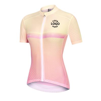 China GBM 2022 Custom Logo Bike Shirt Clothing Uniform Breathable Bicycle Wear Short Sleeve Cycling Tank Top For Women for sale